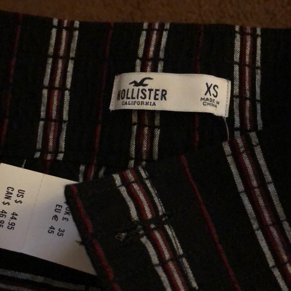 Hollister High Rise Striped Taper Pants - Picture 3 of 5